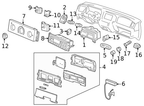 Controls for 2003 Mercury Marauder #0