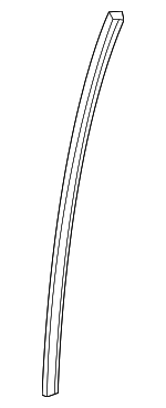 4517250365 - Body: Rear Seal for Smart Image