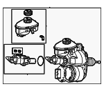 9004850 - Body: Booster Assembly for Mercedes-Benz Image