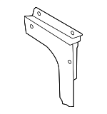 1K0121093AR - Cooling System: Auxiliary Pump Bracket for Volkswagen: Eos, Golf, Golf R, GTI, Jetta, Passat Image