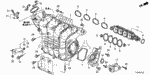 17102RNAA01 - Engine: Gasket, Bypass Valve Cover for Acura: ILX, TLX Image