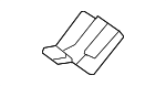 65553AA000 - Body: Child Restraint Anchor Plate for Hyundai Image