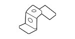 655G9AA000 - Body: Retaining Bracket for Hyundai Image