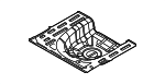 65513AA001 - Body: Spare Tire Panel for Hyundai Image