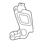 8701A453 - Body: Display Unit Bracket for Mitsubishi Image
