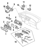 5862027850 - : Switch Assembly for Isuzu Image