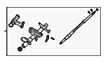 4525004050 - Steering: Steering Column for Toyota: Tacoma Image