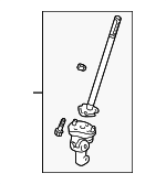 4526035100 - Steering: Intermediate Shaft for Toyota Image