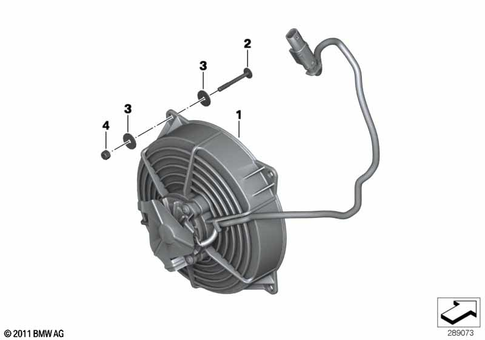 Electric Fan, Suction for 2012 BMW-Motorrad C 600 Sport #0