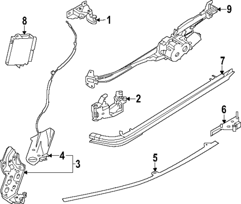 Sliding Door for 2024 Kia Carnival #0