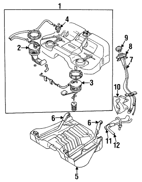 Senders for 1996 Mitsubishi Eclipse #0