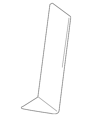 27287EG100 - : A/C Evaporator Core Seal for Nissan: GT-R, Murano Image