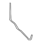 272871AE0A - HVAC: Evaporator Core Side Seal for Nissan: Murano Image