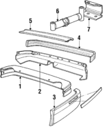 51121967519 - : Upper Filler for BMW Image