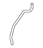 49725EZ30D - Steering: Power Steering Return Hose for Nissan: TITAN, TITAN XD Image