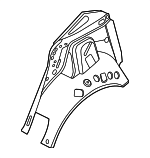 41145A65D91 - Body: Wheelhouse for BMW Image