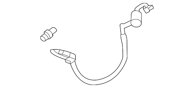 OE Quality AC Components UAC HA 111709C A/C Refrigerant Discharge Hose - View #4