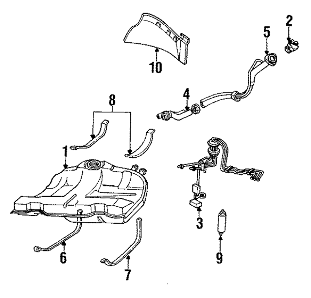 22519390 - Fuel System: Filler Pipe for GM Image