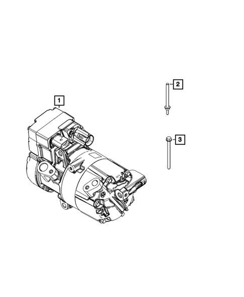 Air Conditioner Compressor and Mounting for 2024 Fiat 500E #0