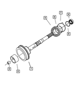 5003232AA - Automatic Transmission 4 Speed: Output Shaft for Mopar Image