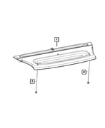 68391813AA - Interior Trim: Cargo Tie Down for Mopar Image