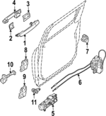 826049BW5A - : Handle, Outside for Nissan: Frontier Image
