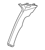 1KL74DX9AD - Body: Lower Quarter Trim for Chrysler: 300 Image