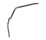 6788750100 - Body: Upper Weather-strip for Lexus Image