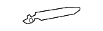 6819850040 - Body: Rear Seal for Lexus Image