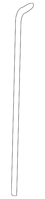 15893803 - Body: Handle, Outside Rod for Cadillac: Escalade ESV, Escalade EXT | Chevrolet: Avalanche, Silverado 1500, Silverado 2500 HD, Silverado 3500 HD, Suburban 1500, Suburban 2500 | GMC: Sierra 1500, Sierra 2500 HD, Sierra 3500 HD, Yukon XL 1500, Yukon XL 2500 Image