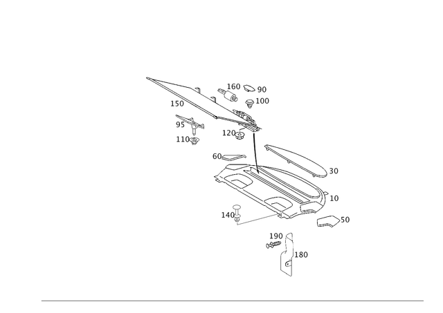 2086940214 - Panelling: Holder for Mercedes-Benz Image image