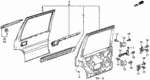 75760SB2003 - Body/Air Conditioning: PIN, DOOR CHECKER for Honda Image