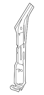 9066305216 - Body: Hinge Pillar Reinforced for MB Vans Image