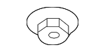N91272401 - Body: Floor Pan Splash Shield Nut for Audi Image