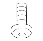 N91163901 - Body: Floor Pan Splash Shield Screw for Audi Image