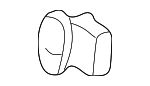 2027272430 - Body: Door Check Gasket for Mercedes-Benz Image