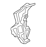 2027330408 - Body: Lock Cover for Mercedes-Benz Image