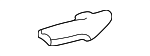 2107660224 - Body: Interior Door Handle for Mercedes-Benz Image