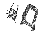 52105A43012 - : Seat Back Frame for Mini Image