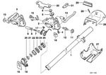 32311093025 - Steering: Steering Column Tube for BMW Image