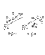 68518799AA - Restraints: Air Bag Bracket, Left for Jeep: Renegade Image