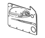 5GV31XDVAB - Body: Door Trim Panel for Dodge: Dakota Image