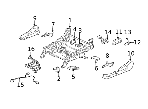 Power Seats for 2006 Mitsubishi Galant #0