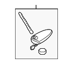 962102J900 - Electrical: GPS Antenna for Kia: Borrego Image