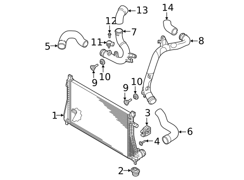 Intercooler for 2025 Audi Q3 #0