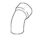 6C0145838A - : Rear Hose for Audi: A3, A3 Quattro, Q3, S3, TT Quattro, TTS Quattro Image