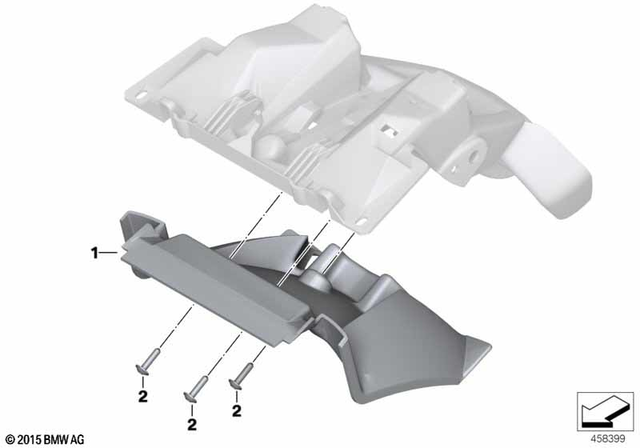 46627675424 - : Mudguard Rear for BMW-Motorrad Image