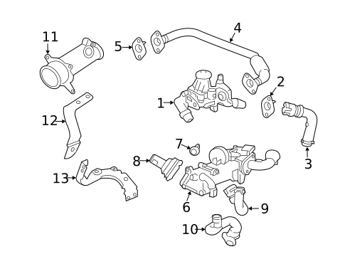 EGR System for 2017 Jaguar XE #0