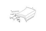 1247500828 - : Hinge Bracket for Mercedes-Benz Image