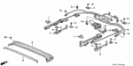 93500050080H - Interior/Bumper: SCREW, PAN (5X8) for Honda Image